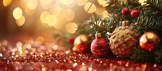 Poster - Background for Christmas holidays with available copy space image
