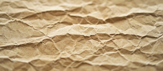 Poster - Close up of an empty pattern on textured recycled paper with copy space image