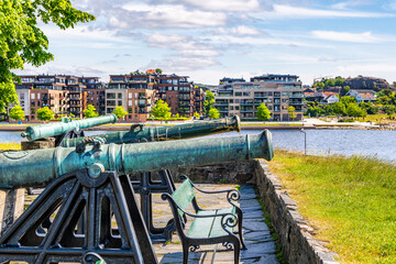 Poster - Christiansholm fortress in Kristiansand, Norway