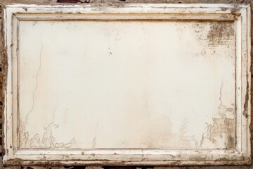 Wall Mural - Grunge texture frame backgrounds rectangle white.