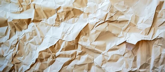 Aufkleber - Background with crumpled paper creating texture suitable for copy space image