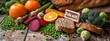 © Яна Ерік Татевосян - Folic acid in foods is on the table. Selective focus.