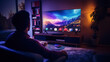 © Rawpixel.com - photo of smart tv in living room.