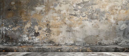 Poster - Textured concrete backdrop with free copy space image available for product or ad design