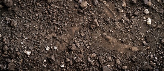 Poster - aerial view of soil texture or background providing a copy space image