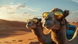 © Fudi - Cool Camels in the Desert
