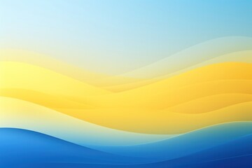 Canvas Print - soft yellow and blue backgrounds texture nature.