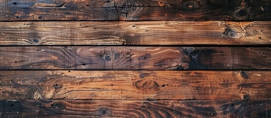 Aufkleber - Beautifully patterned wooden boards ideal as a background for design and presentations offering ample copy space image
