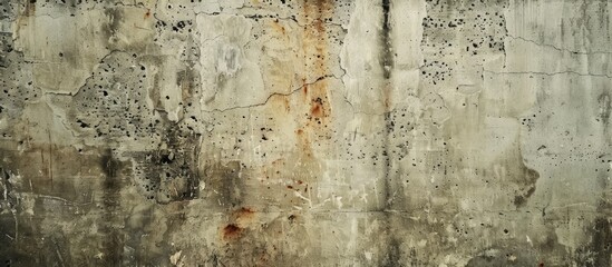 Aufkleber - Aged concrete or cement wall with a new texture for a background with copy space image