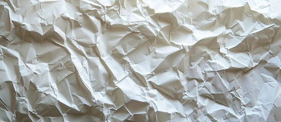 Aufkleber - Texture of crushed paper with copy space image
