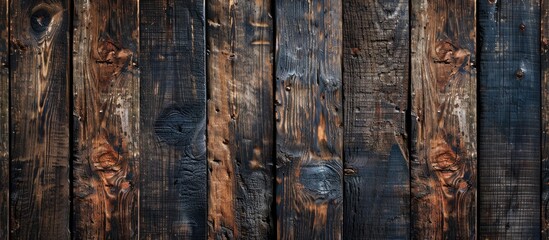Poster - Complimentary wooden texture background with space for product or ad copy