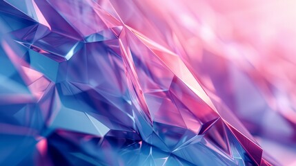 Poster - Abstract geometric composition, chaotic background. Futuristic background with multicolored glowing lights.