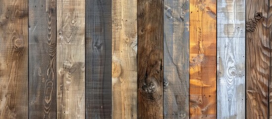 Aufkleber - Ideal for designs and presentations a stunning pattern decorates wooden boards creating a picturesque copy space image