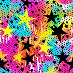 Sticker - Star pattern backgrounds abstract art.