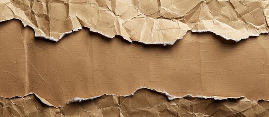 Leinwandbilder - Background of cardboard sheet with paper texture suitable for copy space image