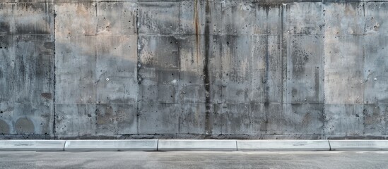 Poster - Concrete wall providing an abstract copy space image
