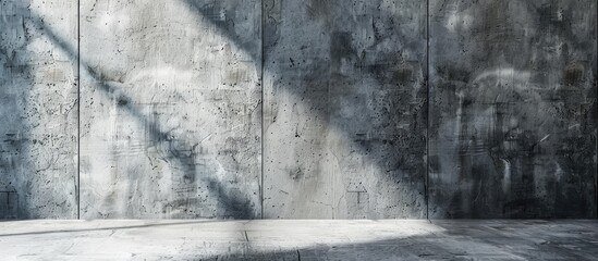 Poster - Copy space image on a textured concrete wall background