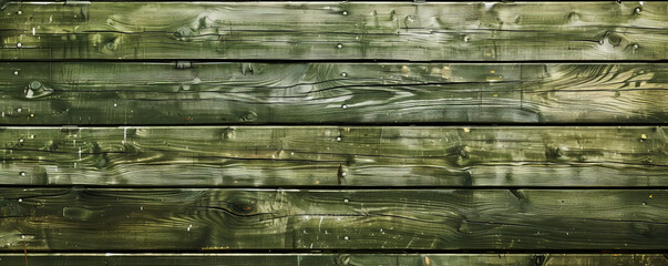 Wall Mural - Muted olive green wooden floors set horizontally, offering a natural and earthy backdrop for enhancing web or wallpaper designs with plenty of space for text or graphic additions.