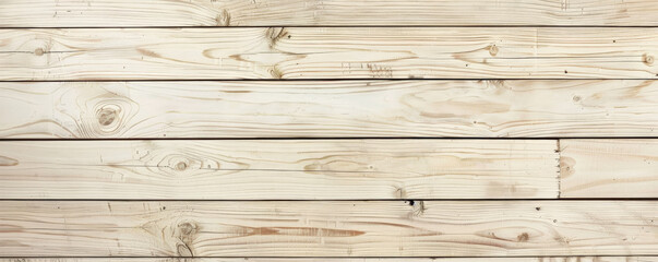 Wall Mural - Elegant cream wooden floors laid out horizontally, serving as a neutral and versatile backdrop for website or wallpaper designs with extra space for incorporating text or graphic elements.