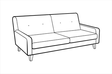 couch vector illustration