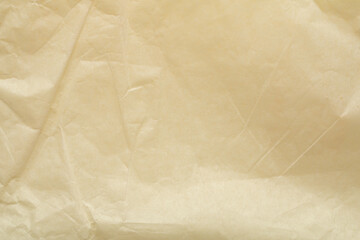 Poster - Yellow crumpled paper texture background