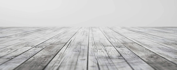 Wall Mural - Light gray wooden floors backdrop, perfect for adding a modern touch to your website or wallpaper designs with ample space for text or graphics.