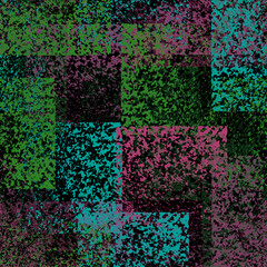 Sticker - background with squares