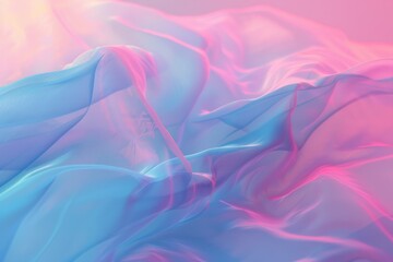 Poster - Soft, glowing gradients blending seamlessly together, AI generated