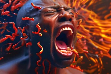  human, virus, epidemic, contagious disease, germ, corona, flu, hepatitis, cold, fever, cough, spore,