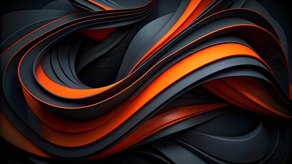 Wall Mural - red and black background