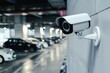 © id512 - high-tech ip security camera in parking garage safety and monitoring