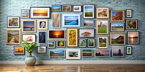 Sticker - A picture on a wall informative Vibrant engaging Generative AI