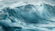 © naila mutmainah - Ocean Wave Breaking Closeup