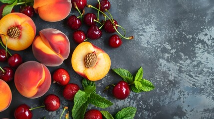 Wall Mural - red and green apples