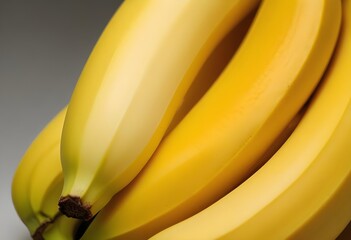 Canvas Print - tight macro shot banana