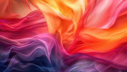 Wall Mural - Abstract background with smooth shapes