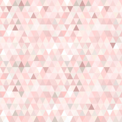 Wall Mural - Vector tiangle seamless shaded pattern background
