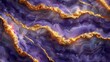 © hisilly - Golden Purple Marble Texture: Luxurious Background Pattern Design