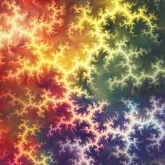 Wall Mural - abstract fractal background