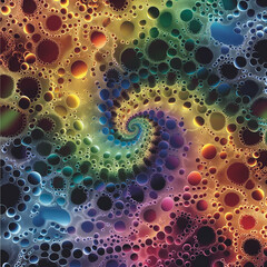 Wall Mural - abstract fractal background