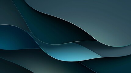 Modern and minimalist abstract background with flowing blue shapes, perfect for website and presentation designs