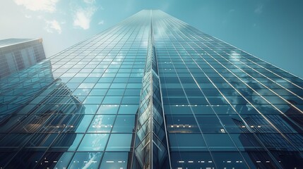 Wall Mural - Glass Skyscraper Building Architecture Photo