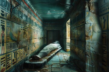 Poster - A room filled with artwork, ideal for decorating or inspiration