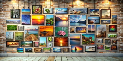 Poster - A picture on a wall informative Vibrant engaging Generative AI