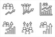 © Ainul - population growth icon set, increase social development, global demography, vector illustration on white background