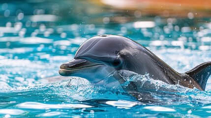 dolphin in water 