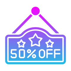 Sticker - Discount Icon