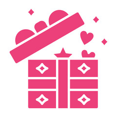 Sticker - Gift box Icon