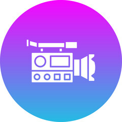 Canvas Print - Film camera Icon