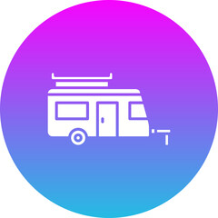 Sticker - Caravan Icon